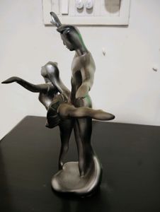 Grey Dancers Figurine