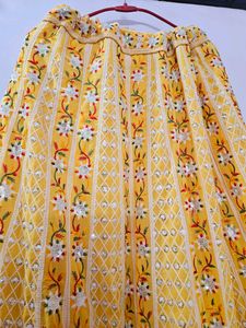 Mustard Color Lehnga Choli