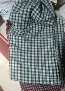 Checkered Dress Material woolen fabric