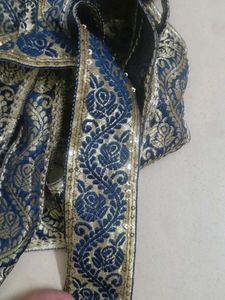 Blue & Gold Lace