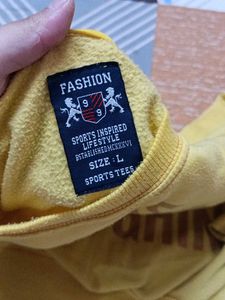 Yellow Sports Sweatshirt Unisex 💛