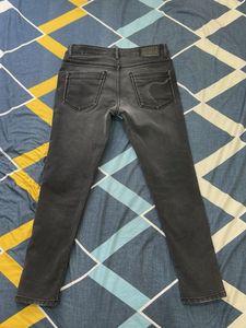 Men&#39;s Gray Denim Jeans