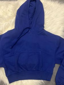 Size-M Blue Zudio Hoodie