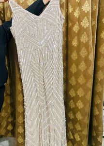 Sequence Long Dress Gala Prom Party Gown