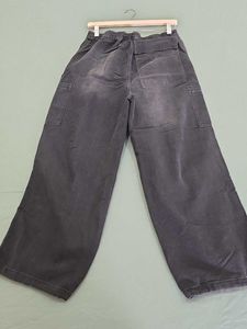 H&amp;M Parachute Denim Cargo Pants