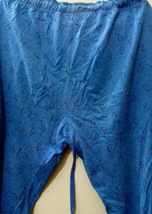 Blue Printed pyjama