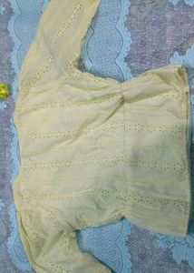 Eyelet Wrap Top