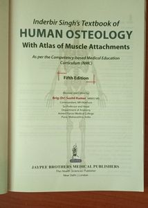 Anatomy Osteology Book