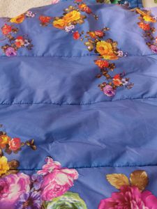 Floral Print Padded Jacket