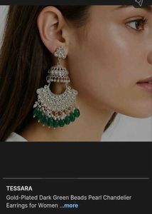 Emerald Chandelier Earrings