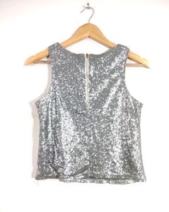 Grey Sequence Sleeveless Top (Women&#39;s)