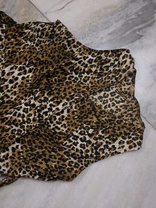 Leopard Print Maxi Dress