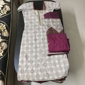 Kurta Set With Bottom And Dupatta