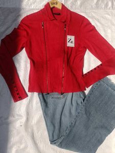 Pinterest Double Zipper Sweater