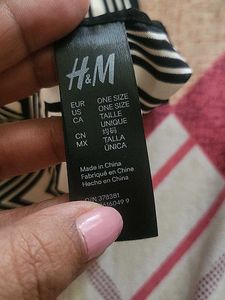 H&amp;M Striped Scarf
