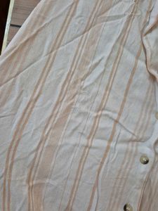 Striped Tie-Front Top