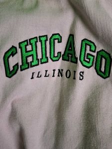 Shein Chicago Graphic Top