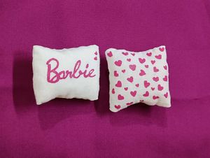 2 Barbie Cushion Sets For Doll House