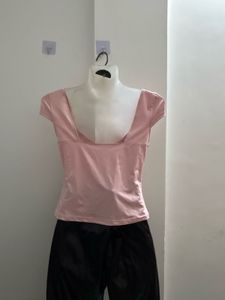 Shein Deep Neck Top