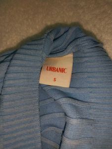 Halter Neck Blue Top