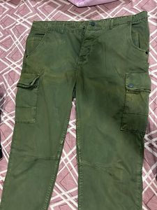 Green Cargo Pants