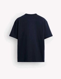 Unisex Navy Blue Oversized Tee 240GSM