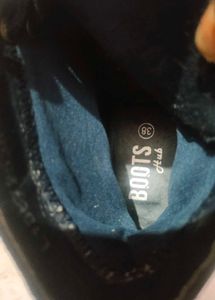 Navy Blue Boots