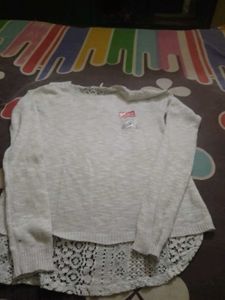 Lace Detail Top winter