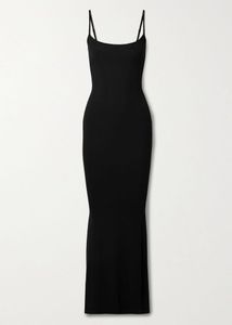Elegant Black Slip Dress