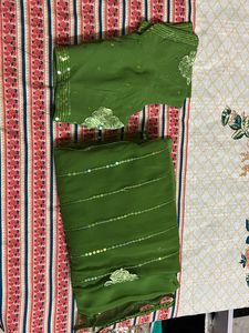 Net Gota Work Saree