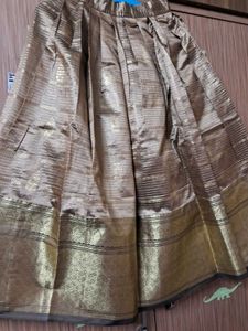 Silk Skirt Newly Stitched