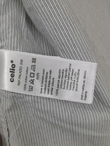 Celio XL Sized Chinese Collar Shirt