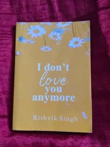I Don't Love You Anymore by Rithvik Singh