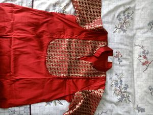 New Red Kurtaa