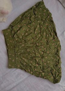 Floral Mini Skirt