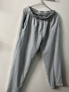 Gray Casual Sweatpants