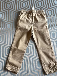Boys Tan Casual Pants