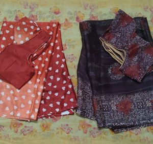 Sarees with Blouse Piece