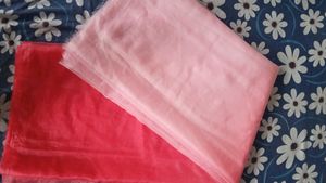 Ombre Dual Tone Organza Saree Without Blouse