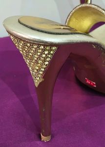 Rhinestone Embellished Sandal