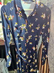 M&amp;S Floral Shirt Dress