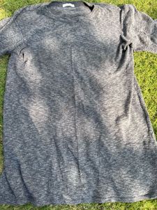 Gray Tunic Top