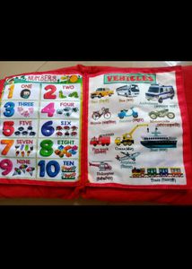 Educational Cushion Cloth Book for Babies &amp; Kids