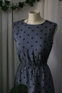 Striped Sleeveless Dress