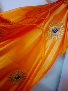 Peacock 🦚 Embroidery Lite Weight Saree