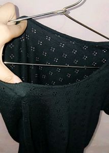 Black Net Top 🖤