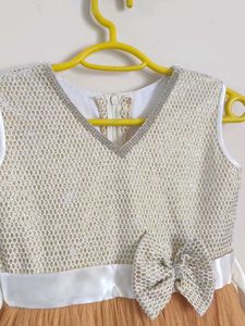 Girls Party Gown Dress Frock