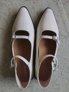 Japanese Cream Mary Jane Shoes