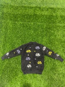 Mushroom Print Sweater