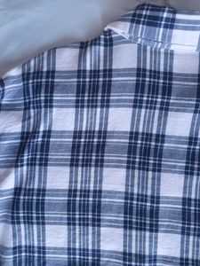 Check Crop shirt